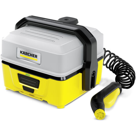 Idropulitrice portatile a batteria Kärcher OC 3 – Pressione 20 bar – Serbatoio 4L – Autonomia 15 min – Compatta 2,7 kg (1/10)