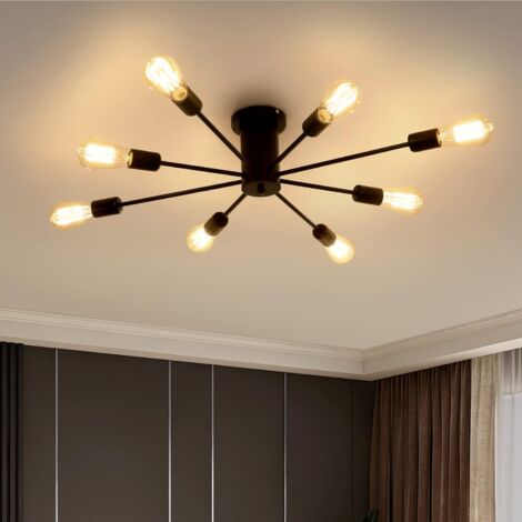Suspension Luminaire Rond Plissé Blanc Pour Chambre Éclairage Doux