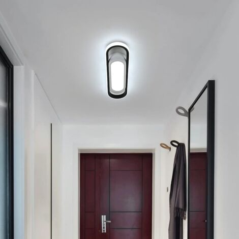 Goeco Plafonnier LED, Suspension Luminaire en forme de vague, lumière blanche neutre 4000K, LED