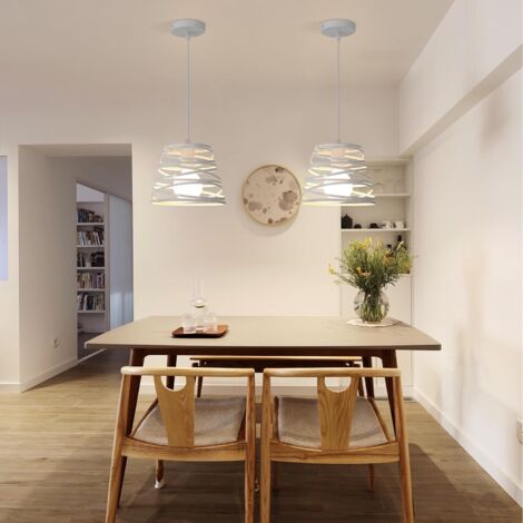 Suspension Luminaire Moderne, Lustre Salon Suspension Luminaire Industrielle Spirale en Cascade Vintage Métal E27 Suspension