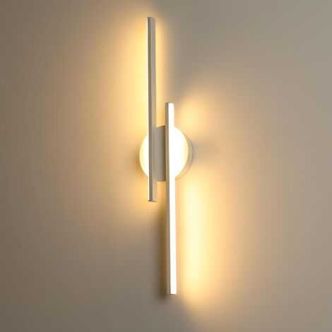 Goeco – Applique murale LED 24W blanc chaud 3000K – Aluminium robuste – 60cm pour chambre, salon, couloir, escalier – Éclairage non scintillant