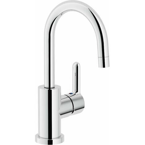Waschtischarmatur mit schwenkbarem Auslauf Nobili ABC Serie AB87338/2CR  Verchromt - Messing (1/3)