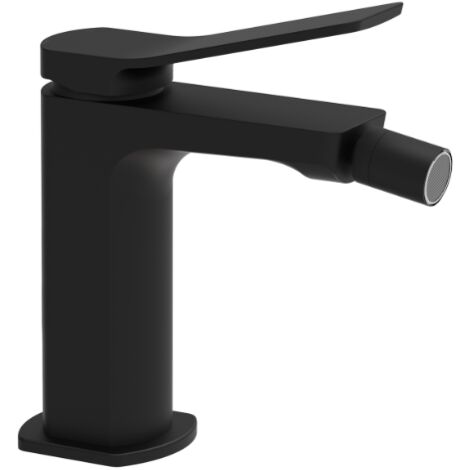 Paffoni Bidet-Mischbatterie Serie Tilt TI131NO Messing - Mattschwarz
