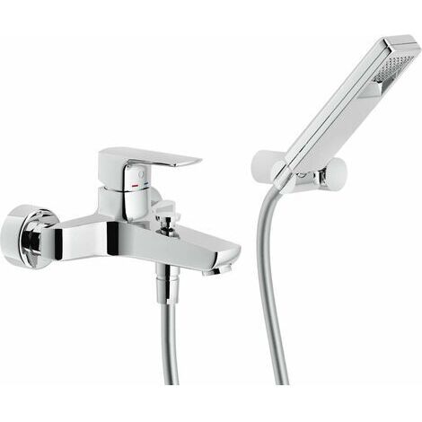 Externer Bademischer mit Duplex Nobili Acquaviva VV103110 | Chrom (1/3)