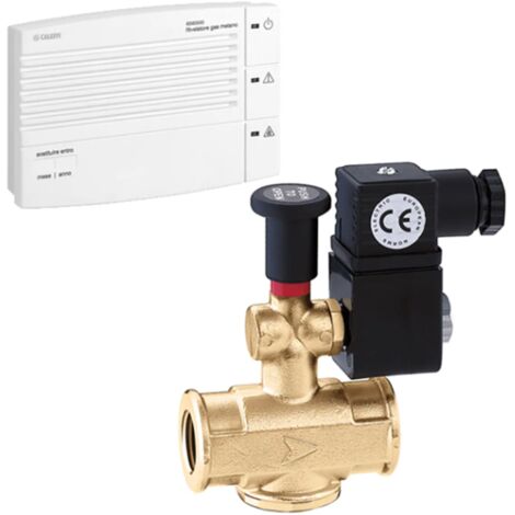 Gasmelder mit eingebautem Sensor und Relaisausgang für LPG 1/2" Caleffi 855410  1/2" - 230 V