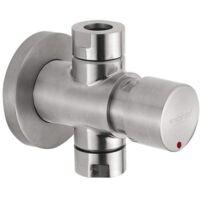 Zeitgesteuerte Duscharmatur 25 sec Serie INOX Idral 08430-30 Rostfreier Stahl