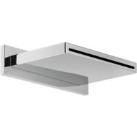 Nobili Wandsteckdose AV00156/9CR Verchromt - Rostfreier Stahl