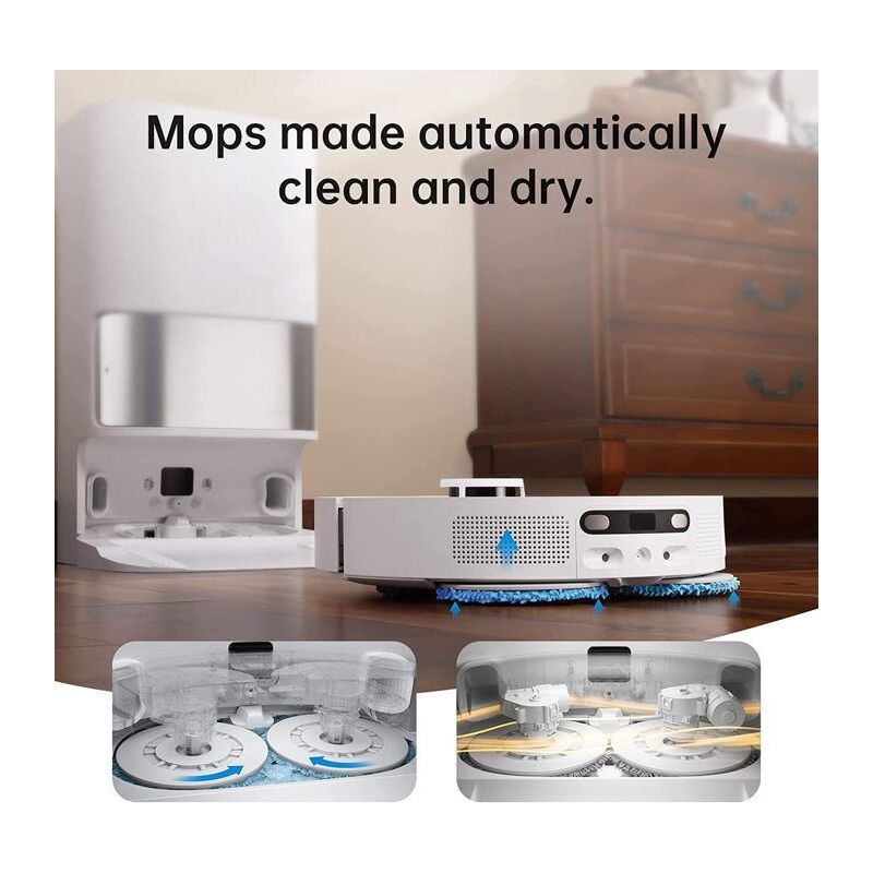 DREAME L10s Ultra Robot Aspirateur Laveur - Base Autonettoyante 5300Pa AI 3D