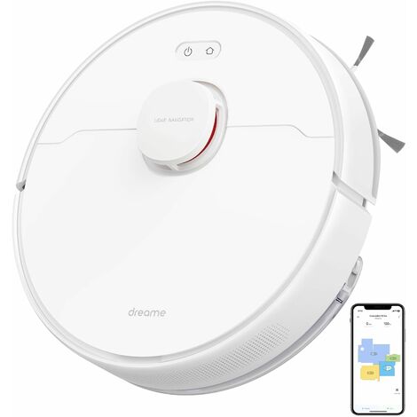 Aspirateur Robot Laveur Dreame F9 Pro 2 en 1 avec Navigation LDS-150min,2500Pa,WiFi/APP/Alexa,Poils d'Animaux