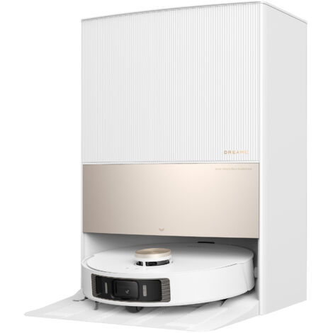 Dreame – Aspirateur robot laveur avec technologie MopExtend 7000 Pa – Auto-vidage et lavage des serpillières – Navigation AI Action – Pour nettoyage en profondeur