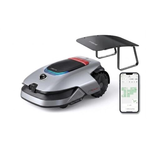 Dreame – Tondeuse robotisée sans fil 1200m² – LiDAR 3D à 360° – Vision IA – Pente max 50% – Évitement d'obstacles intelligent