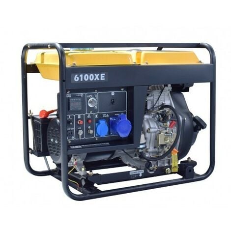 Kompak Groupe électrogène 5500W Diesel 230V NT-6100XE monophasé