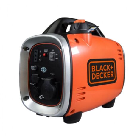 Black & Decker – Groupe électrogène 900W essence 230V inverter insonorisé – Moteur 4 temps – Autonomie 4,5h – Niveau sonore 58dB – Idéal pour chantiers - BXGNi900E (1/5)