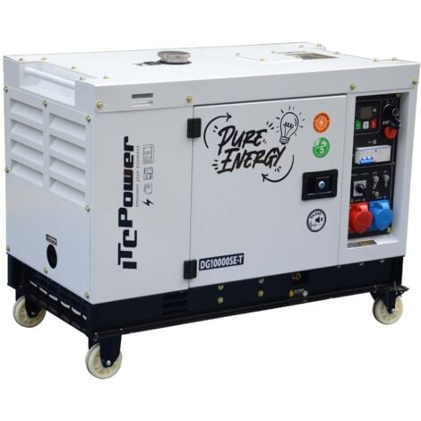 Groupe électrogène ITC POWER 10,6 kVA 230/400V diesel DG10000SE-T