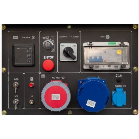 Groupe électrogène diesel 15kVA monophasé et triphasé ITC Power DG15000SE-T