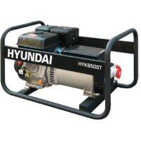 HYUNDAI groupe électrogène HYK8500T essence monophasé 6,5 kVA et triphasé 9,5 kVA