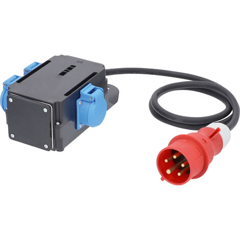 Kompaktverteiler MIXO NAGOLD CEE-16 A,5-polig 3xSteckdose 230V AS-SCHWABE
