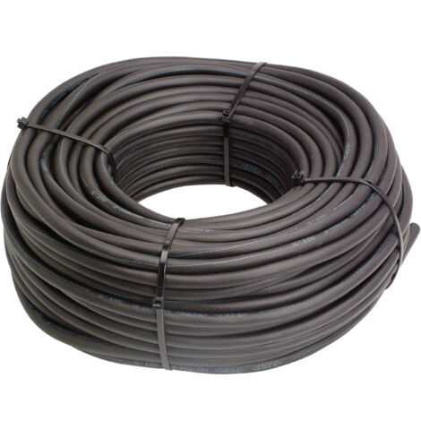 schwere Gummischlauchleitung H07RN-F 3G1,5 schwarz Meterware