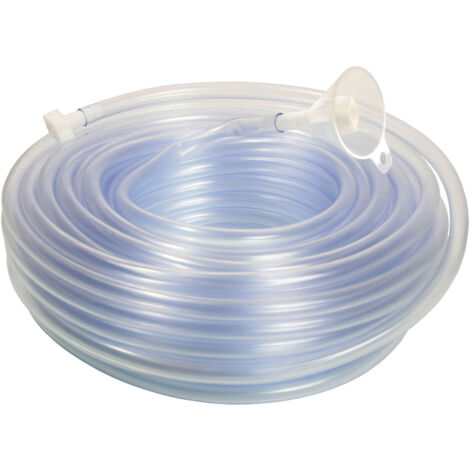 Schlauchwasserwaage 20m PVC-Schlauch mit Trichter Stöpsel