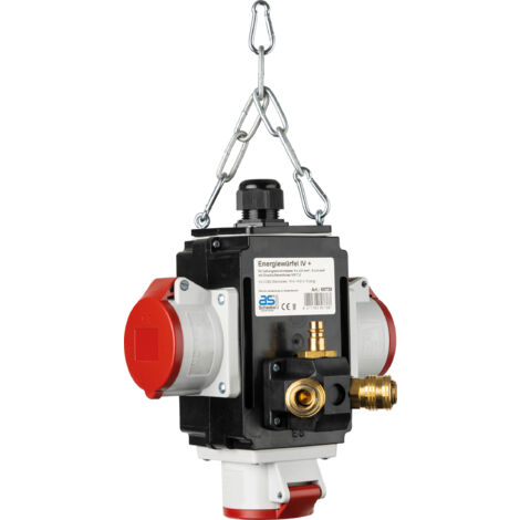 MIXO Typ 4+ Energiewürfel mit Druckluft fertig verdrahtet IP44