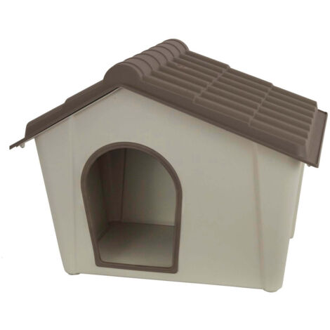 Cuccia Per Cani Resina 79X59,2X60,8H Cm Tortora/Beige - 3 Pz (1/2)