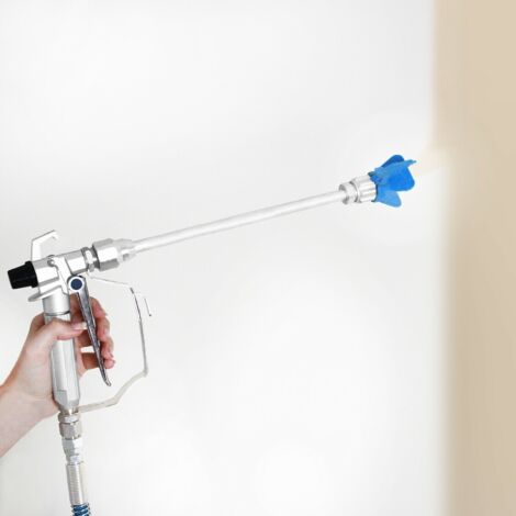 1500W Airless Spritzlackiermaschine 2,5 L/Min Farbsprühsystem 50 Hz 22Ｍpa Airless Paint Sprayer 220V Airless Farbsprühgerät Lackiergerät Hochdruck Spritzgerät Paint Spraying Equip