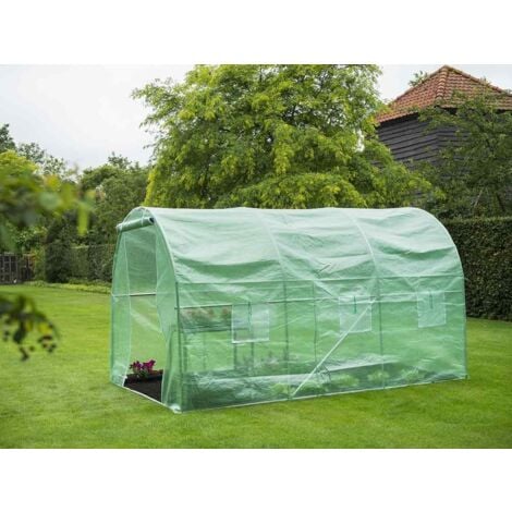 Bc-elec - 5662-0501 Gewächshaus Garten Gewächshaus Tunnel 3 Abschnitte 3.5x2x2m 7m² 3 Abschnitte