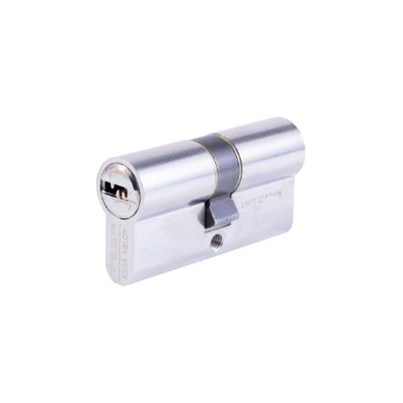 Cilindro T60 Leva Larga 30-50 Niquel, 5 Llaves Tesa