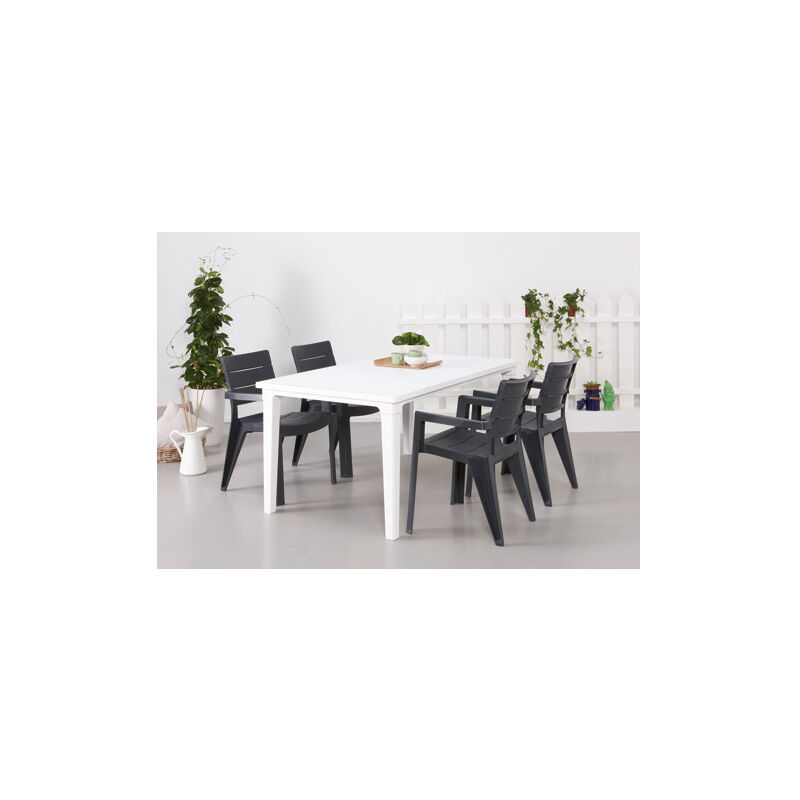 Mesa Resina Futura Blanco 165 X 94 Cm