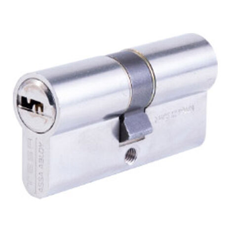 Cilindro T60 Leva Larga 30-50 Niquel, 5 Llaves Tesa
