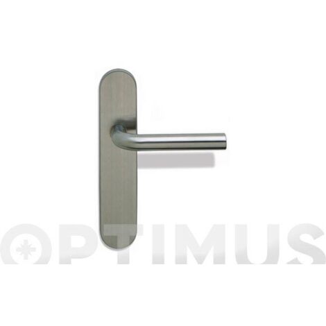 Manilla Neon Inchlinch Placa Larga (juego) 215x45mm, Inox 304 Ayr