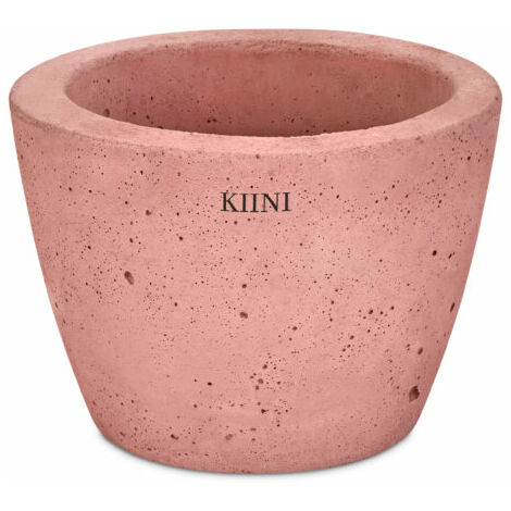 KIINI Beton-Outdoor-Topfblumen-Blumenständer für den Innenbereich - Garten S Rosa (1/3)