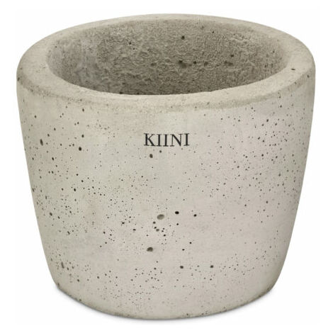 KIINI Beton-Outdoor-Topfblumen-Blumenständer für den Innenbereich - Garten S Grau (1/3)