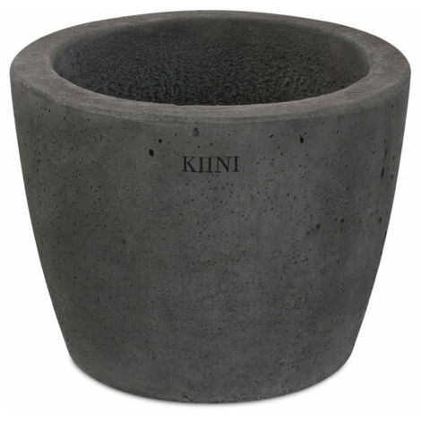 KIINI Beton-Outdoor-Topfblumen-Blumenständer für den Innenbereich - Garten S Graphit (1/3)