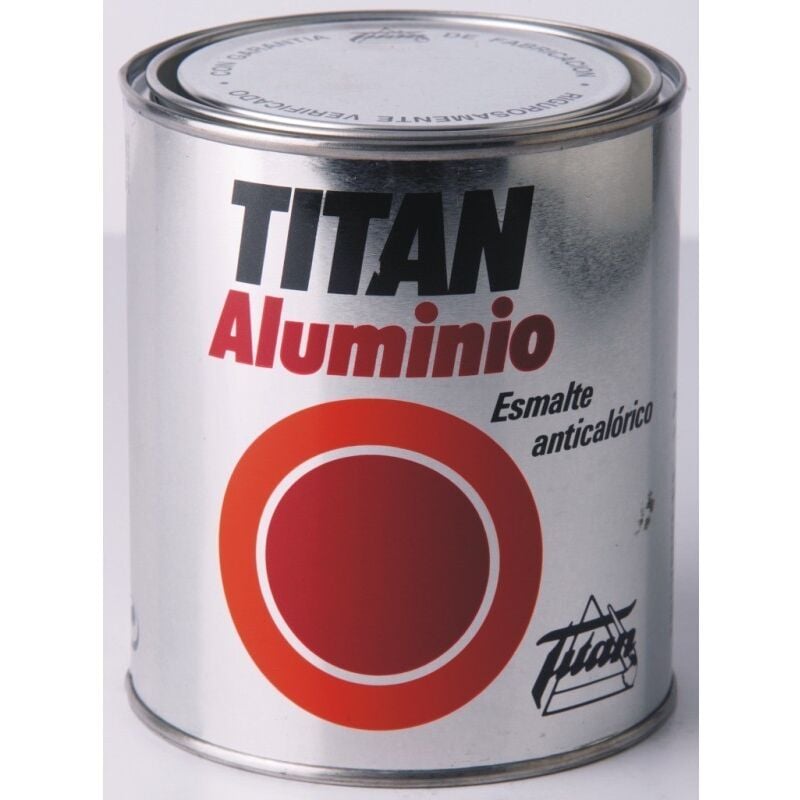 -CAHERSA- PINTURA ALUMINIO ANTICALORICO 750ML TITAN