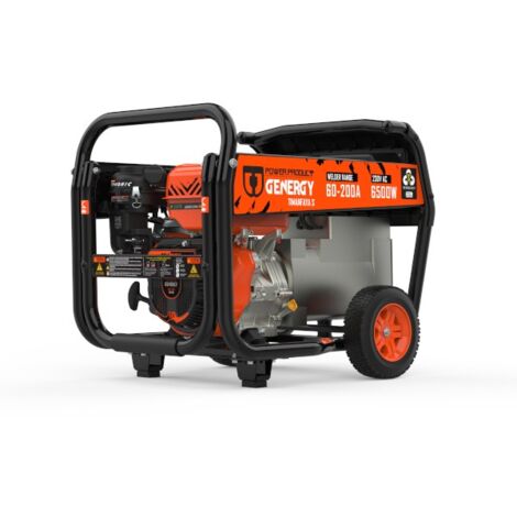 -CAHERSA- MOTOSOLDADOR TIMANFAYA 6500W-200A S GENERGY POTENCIA Y EFICIENCIA (1/2)