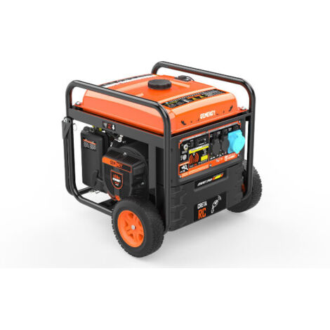 -CAHERSA- Generador Inverter CRETA RC 7500W GENERGY Grupo de Luz