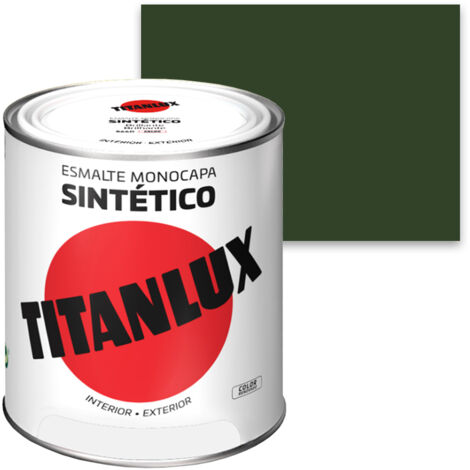 -CAHERSA- PINTURA TITANLUX VERDE MAYO 750 ML TITAN