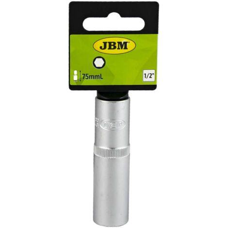 -CAHERSA- Llave de Vaso  75 mm LARGO 19 mm HEX 1/2" JBM (1/3)