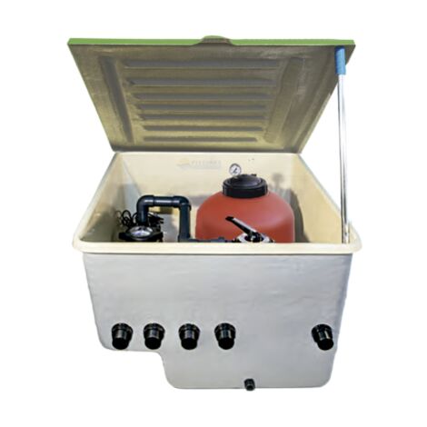 CASETA ENTERRADA ALASKA 600+STAR 1HP+QPB23D QUIMICAMP ALTA
