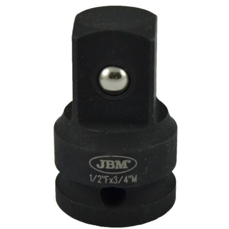 ADAPTADOR IMPACTO 1/2 H 3/4 M JBM CALIDAD Y RESISTENCIA