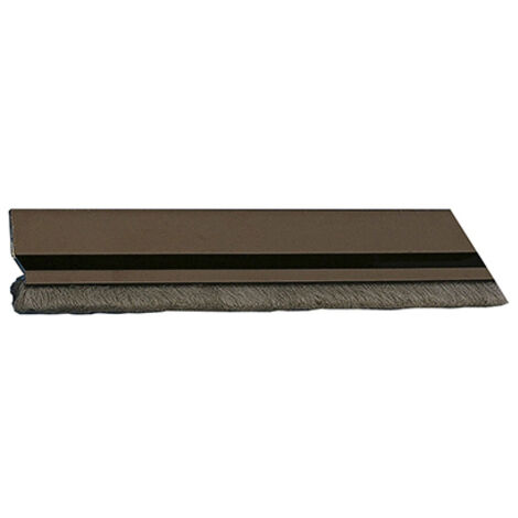 Burlete puerta n 2 de 100cm aluminio bronce 2056 amig