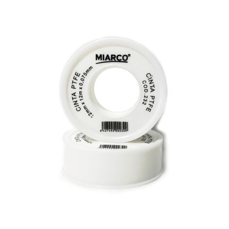 -CAHERSA- TEFLON CRUDO 19 MM X 50 M X 0.1 MM (1/2)