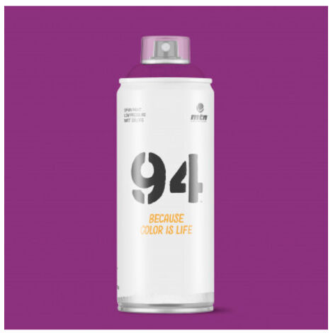 -CAHERSA- Pintura en Spray MTN Hardcore 400 ml 94 VIOLETA SULTAN 400ML