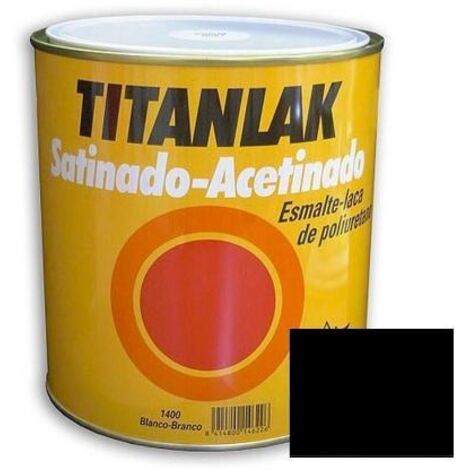 -CAHERSA- PINTURA TITANLAK SAT. NEGRO 125 ML TITAN