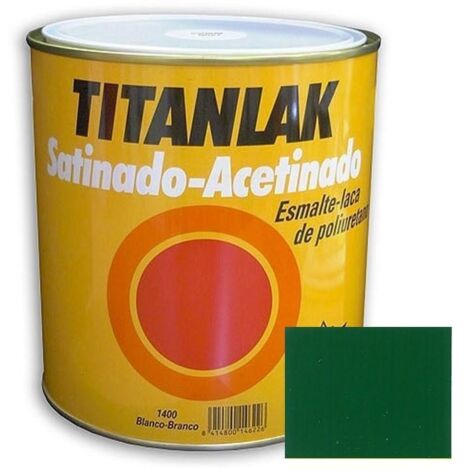 -CAHERSA- PINTURA TITANLAK SAT. VERDE BOSQUE 750 ML TITAN (1/5)