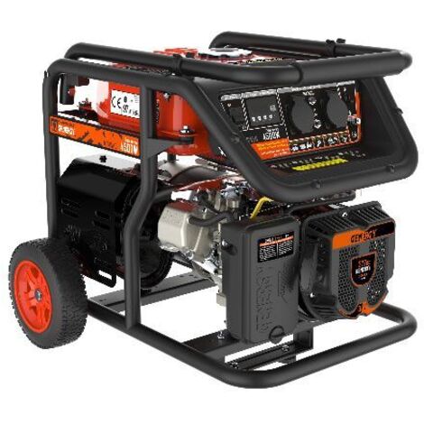-CAHERSA- Generador Gasolina MONCAYO 4500W GENERGY Grupo de Luz