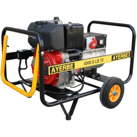 AYERBE - 5418665 - Generador 6500 LB TX Diesel con Arranque Eléctrico (1/5)