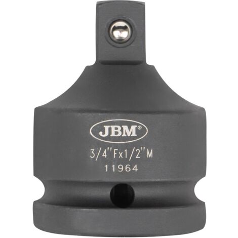 ADAPTADOR IMPACTO 3/4 H 1/2 M JBM CALIDAD Y RESISTENCIA