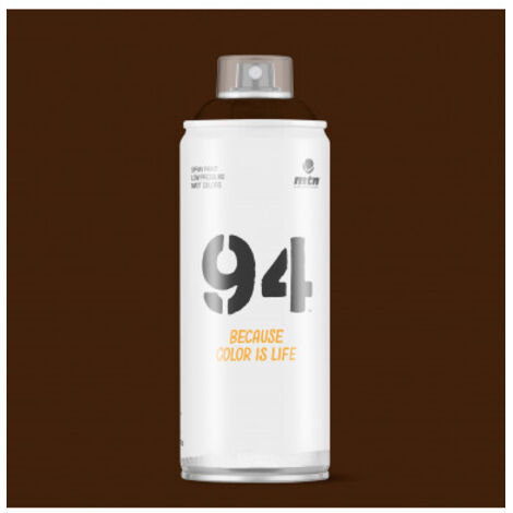 -CAHERSA- Pintura en Spray MTN Hardcore 400 ml 94 MARRON CAFE RV-100